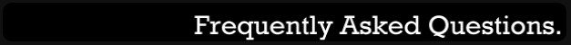 FAQ